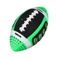thumbnail image 4 of Youkk Ballon de Rugby pour Enfants Cadeau Portable Soccer 3 Sports Intérieur Extérieur Vert Taille Ballon de Rugby Vert 11x22cm, 4 of 6
