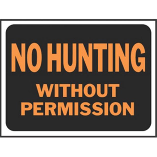 Hy-Ko Les Produits 3024 Ne Signent Pas de Pack de Chasse Sans Autorisation de 10
