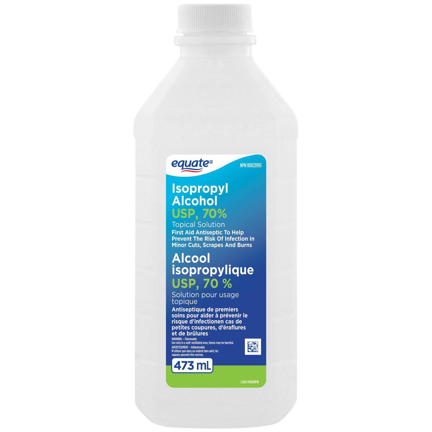 Equate Isopropyl Alcohol Usp 70%, 473 ml
