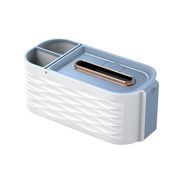 TACILIP Desk Organizer, Rectangular Tissue Box Cover Facial Tissue Holders Suitable for Bathroom Home Office Car Car Decoration