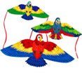 thumbnail image 4 of Jouet Volant d'Extérieur pour Enfants en Forme d'Oiseau 3D avec Corde de 50 m, Matériau Polyester, Style B, 44,5 X 19,7 Pouces, Activité de Plage et de Parc pour 8 Ans et Plus, Jeu d'Aviation B, 4 of 5