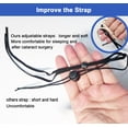 thumbnail image 4 of 4 Pcs Plastic Eye Shield Eye Patch for Eye Surgery Covering Breathable After Surgery Eye Protection,Upgrade the Elastic Band, widen and lengthen,Clear, 4 of 9