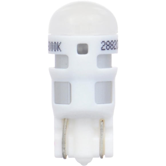 Sylvania Silverstar Ampoule de Marqueur de Toit - DEL 194LED.BP ZEVO; 194 DEL; Blanc; Simple