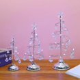 thumbnail image 4 of Christmas Tree Light Night Light Wrought Iron for Bedroom Silver Xmas Tree Night Living Room Decor Silver L, 4 of 7