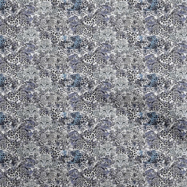 oneOone Rayon Gray Fabric Animal Skin Sewing Craft Projects Fabric Prints By Yard 56 Inch Wide