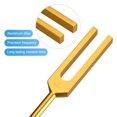 thumbnail image 4 of Unique Bargains Tuning Fork Set 9 Pcs Tuning Forks Aluminium Alloy for Instrument Treatment Yoga Sound Testing Golden, 4 of 7
