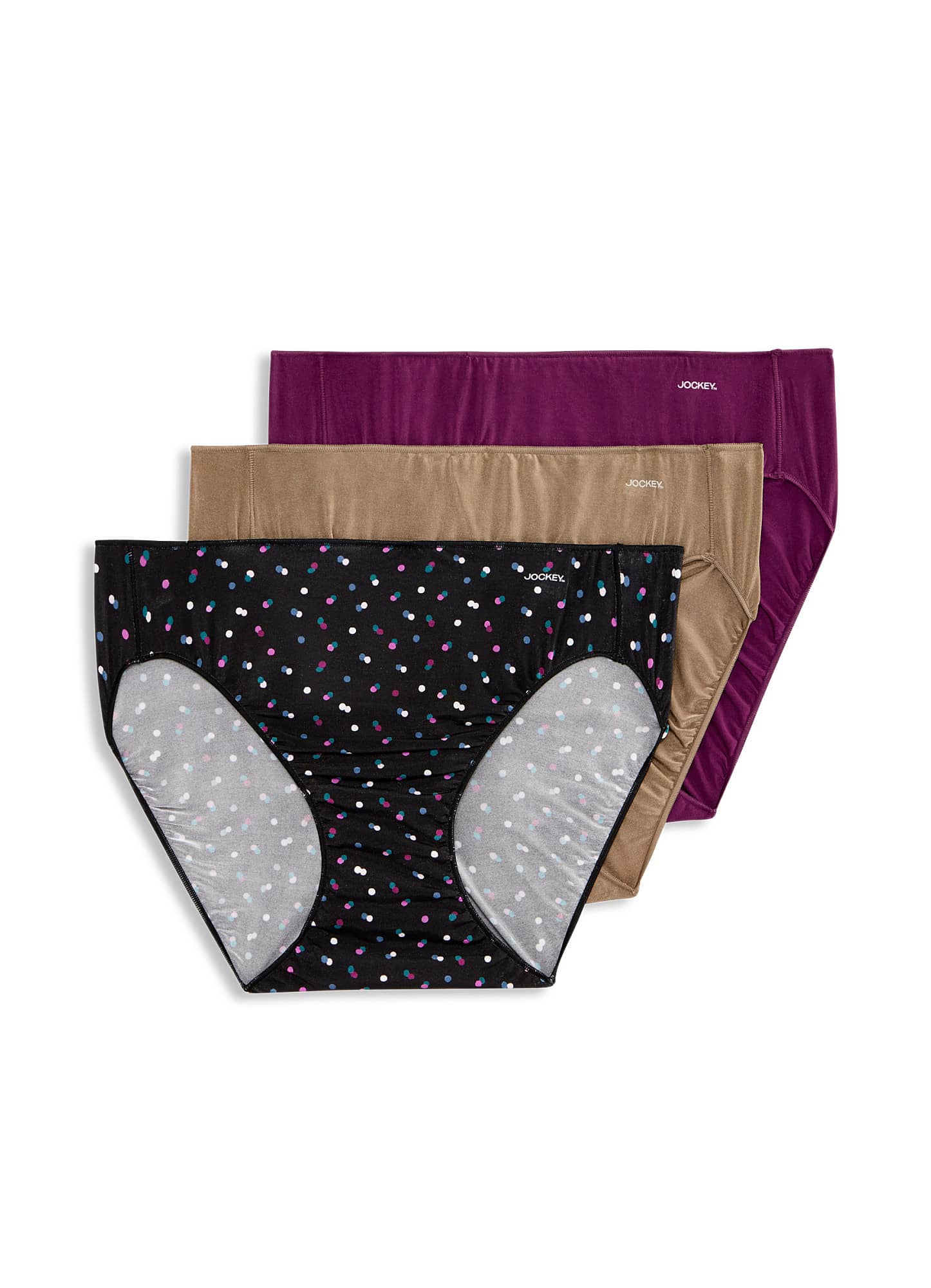 Jockey No Panty Line Promise Bikini - Lot de 3