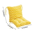 thumbnail image 3 of Tyidzon High Back Chair Cushions Indoor Outdoor Porch Seat Cushion, Rainproof Rocking Chair Cushion All-Weather Replacement Cushion, 3 of 6