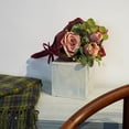thumbnail image 5 of Lerman Decor Pink rose bouquet, 5 of 5