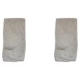 thumbnail image 2 of Decodeary Warm In Plush Over Knee Socks For Toasty Winter Days Comfortable Acrylic Fibers light grey 2Set, 2 of 6
