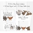 thumbnail image 3 of Inkdotpot Set Of 30Safari Baby Shower Invitations-Diaper Raffle Tickets And Baby Shower Book Request Cards Jungle Animals Invites Its A Boy Its A Girl, 3 of 7
