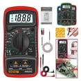 thumbnail image 2 of Multimètre Numérique Voltmètre Automatique Testeur Professionnel Multimètre avec Thermocouple Rétroéclairage Lcd Fonction de Maintien de Données Portable, Lisible, 2 of 6
