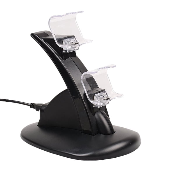 kurtrusly Dual USB Ports Charging Dock Gamepad Charger Docking Station Stand Replacement for PS4 Controller