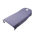 thumbnail image 2 of Drap Plat de Table de Lit de SPA de Massage Beauté en Polyester Brossé Doux, 2 of 7