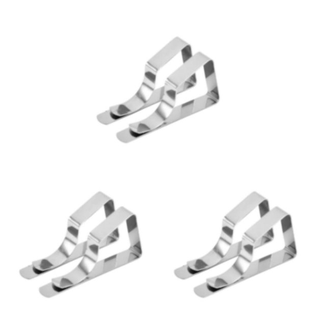 Youkk Tablecloth Durable And Long-lasting Tablecloth Clips Can Hold Tablecloth Tightly Stainless Steel 2PCS 3Set