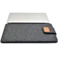 thumbnail image 1 of Felt Sleeve Slim Tablet Case Cover Bag for MacBooks Air Pro 11 13 15 Inch Solid Color Tablet Storage Bag Tablets & e-Books Case Dark Gray 11 inch, 1 of 6