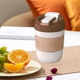 thumbnail image 4 of Wzzjkit Kitchen Gadgets The Cute Portable Car Straw Cup High Value A Cup Of Dualuse Macaroon Color Double Drinking Cup Student Gift Cup, 4 of 6