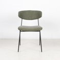 thumbnail image 4 of Ingrid Contract Grade Modern Faux Leather & Metal Side Chair (Set of 2), 4 of 4