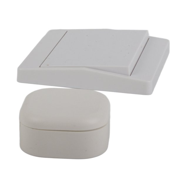 Interrupteur de Lumière, Interrupteur Mural Intelligent Blanc Auto-Alimenté pour Lampes Halogènes