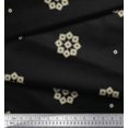 thumbnail image 2 of Soimoi Poly Georgette Fabric Artistic Floral Print Fabric by Yard 52 Inch Wide, 2 of 3
