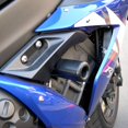 thumbnail image 4 of Shogun Yamaha YZF-R1 R1 2004 2005 2006 Black No Cut Frame Sliders - 750-6709 - MADE IN THE USA, 4 of 4