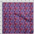thumbnail image 4 of oneOone Silk Tabby Purple Fabric Abstracts Craft Projects Decor Fabric Printed By The Yard 42 Inch Wide, 4 of 5