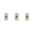 thumbnail image 3 of Wweixi Transparent Tea Jars For Storing And Displaying Favorite Tea Leaves Food Grade Metal Kitchen Storage Jars Jars Kitchen Green sugar 3Set, 3 of 6