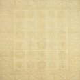 thumbnail image 1 of Ahgly Company Indoor Square Abstract Chrome Gold Yellow Oriental Area Rugs, 3' Square, 1 of 6