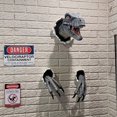 thumbnail image 2 of Anime Head Crafts New Dinosaur Ornaments Wall Breaking Raptor Suit (Blue), 2 of 8