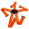 thumbnail image 3 of koolsoo Front Bag Holder Strap Backpack Holder Bracket Front Support Cycling Accessories orange and black, 3 of 9