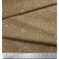 thumbnail image 2 of Soimoi Poly Georgette Fabric Flower Artistic Print Fabric by Yard 52 Inch Wide, 2 of 3