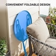 thumbnail image 4 of Ensemble Bistro de Patio en Métal 3 Pcs Gain de Place – Table et Chaises d'Extérieur Pliables, Conception Résistante aux Intempéries pour Balcon, Véranda, Cour Ou Jardin, 4 of 9