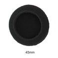 thumbnail image 4 of Maoww 1 Paire de Coussinets d'Écouteurs Ronds pour Casque de Jeu Protection Auditive Coussinets en Éponge Respirants 45mm, 4 of 7