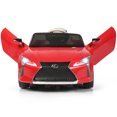thumbnail image 4 of Patiojoy Lexus Voiture Électrique pour Enfants sous Licence avec Télécommande Rouge, 4 of 5