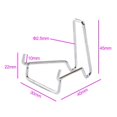 thumbnail image 1 of pitrice Support de Présentoir Polyvalent pour Vitrine de Magasin Montrer des Objets de Collection 3x4.5x4.5cm, 1 of 8