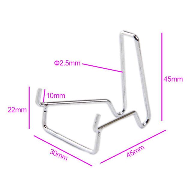 pitrice Support de Présentoir Polyvalent pour Vitrine de Magasin Montrer des Objets de Collection 3x4.5x4.5cm