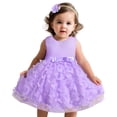 thumbnail image 4 of 2025 Robe Décontractée Sans Manches à Papillon, Broderie Tulle, Nœud, Robe de Concours, Robe de Soirée, Chaussures de Robe, Robe de Mariage pour Enfants, Vêtements, Mode, 4 of 9