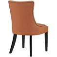 thumbnail image 4 of Hawthorne Collections Chaise Latérale de Salle à Manger Moderne, Orange (Ensemble de 1), 4 of 5