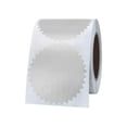 thumbnail image 3 of GUOOL Certificate Paper Reward Stickers 50mm for Award DIY Decoration Certificates Silver, 3 of 9