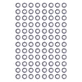 thumbnail image 3 of Laveuse, Kit d'Assortiment de Rondelles Plates de Remplacement Facile A2-70 Antirouille en Acier Inoxydable pour la Réparation Automobile pour les Appareils Industriels, 3 of 8
