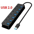 thumbnail image 2 of 7-IN-1 USB 3.0 5Gbps High Speed USB Docking Station Extender USB HUB Splitter with Switch Control, 2 of 6