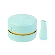 Rbaofujie Desktop Vacuum Cleaner Mini Desktop Duster Computer Keyboard Adjustable Eraser Crumb Car Vacuum Cleaner Gifts Suitable for Home School Office Usb Rechargeable School Supplies