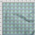 thumbnail image 4 of oneOone Rayon Mint Green Fabric Asian Traditional Block Sewing Material Print Fabric By The Yard 56 Inch Wide, 4 of 4