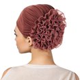 thumbnail image 1 of Chapeau Chapeau de Tête Fleurs Décontracté pour Femmes Turban Musulman, 1 of 4