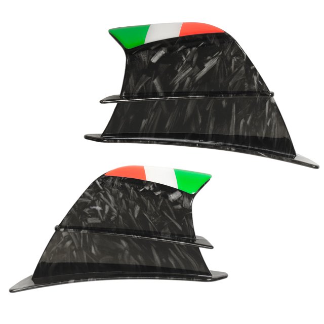 Motorcycle Winglet, Abrasion Resistant Direct Replacement Waterproof Motorcycle Side Spoiler For Motorcycle Black,Matte Carbon Fiber Style,Bright Marble Style,Glossy Carbon Fiber