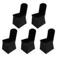 thumbnail image 2 of Meitianfacai Banquet Hotel Chair Cover Home Elastic Chair Cover Bleached White Multi PC, 2 of 7