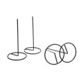 thumbnail image 1 of LYUMO Porte-Billets de Restaurant, Porte-Billets, 4 Pcs Porte-Reçus Noir 14.5cm Long Base Stable Design Détachable Couverture en Caoutchouc Réutilisable Protectrice Porte-Billets, 1 of 8
