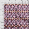 thumbnail image 1 of oneOone Viscose Chiffon Fabric Ethnic Ikat Print Sewing Fabric BTY 42 Inch Wide, 1 of 4