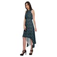 thumbnail image 4 of Moomaya Robe Style Asymétrique pour Femmes Grande Taille Sans Manches Vêtements Décontractés, 4 of 5