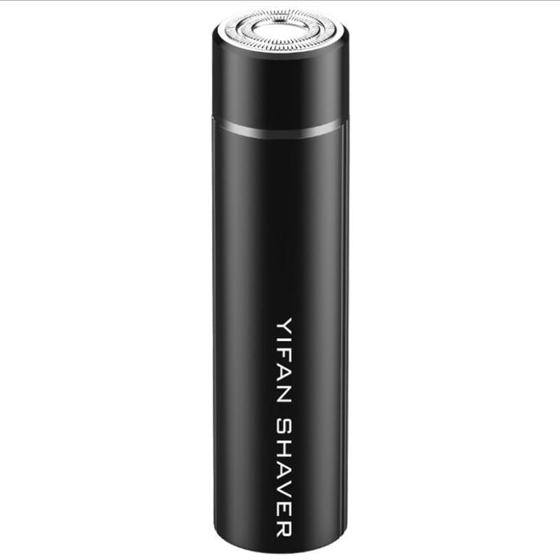 Portable Electric Razors for Men, Mini Electric Beard Shavers with USB Rechargeable, Face Shaver Rotary Shaver Cordless Waterproof USB Quick Charge Wet/Dry Electric Shaver